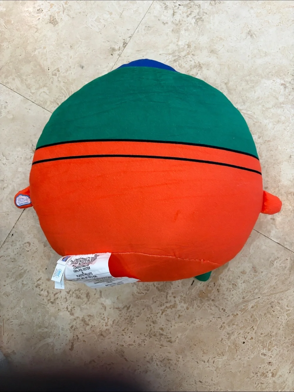Florida Gators Plush Reptile Pillow - Green and Orange